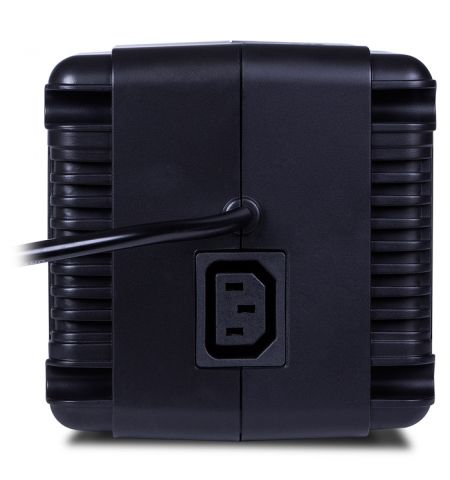 SVEN VR-V1000, 500W, Automatic Voltage Regulator, 2x Schuko outlets+1x ІЕС 320, Input voltage: 184-285V, Output voltage: 230V ± 10%, diod indicators on the front panel, plastic body, Black