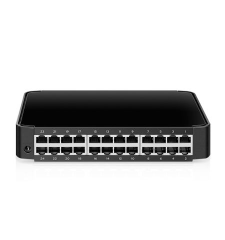 TP-LINK TL-SF1024M  24-port Desktop Switch, 24 10/100M RJ45 ports, Green Ethernet, plastic case TP-LINK TL-SF1024M  24-port Desktop Switch, 24 10/100M RJ45 ports, Green Ethernet, plastic case