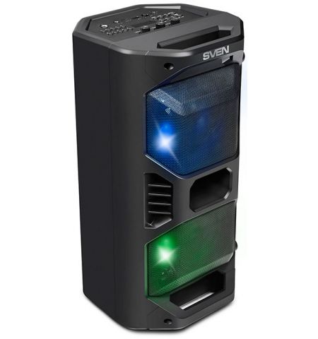 Портативная Колонка SVEN PS-600 Black / 50W / Bluetooth / FM tuner / USB / microSD