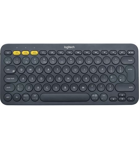 Logitech Bluetooth K380 Multi-Device Keyboard, Dark Grey - RUS