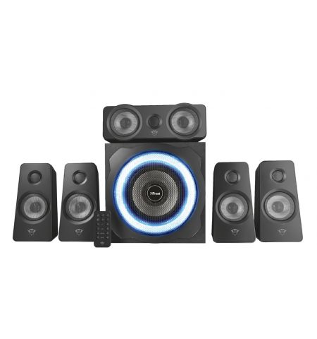 Игровые Колонки 5.1 Trust GXT 658 Tytan, Black / 180W / 3,5 AUX