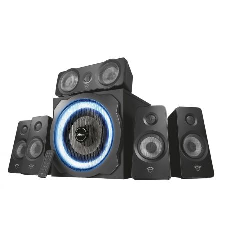 Игровые Колонки 5.1 Trust GXT 658 Tytan, Black / 180W / 3,5 AUX Игровые Колонки 5.1 Trust GXT 658 Tytan, Black / 180W / 3,5 AUX