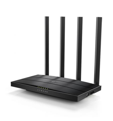 TP-LINK  Archer C6U  AC1200 Dual Band Wireless Gigabit Router, Atheros, 867Mbps at 5Ghz + 300Mbps at 2.4Ghz, 802.11ac/a/b/g/n, MU-MIMO, Beamforming, 1 Gigabit WAN + 4 Gigabit LAN, USB for 4G modem/Media/FTPserver, 4 external antennas + 1 int. antenna TP-LINK  Archer C6U  AC1200 Dual Band Wireless Gigabit Router, Atheros, 867Mbps at 5Ghz + 300Mbps at 2.4Ghz, 802.11ac/a/b/g/n, MU-MIMO, Beamforming, 1 Gigabit WAN + 4 Gigabit LAN, USB for 4G modem/Media/FTPserver, 4 external antennas + 1 int. antenna
