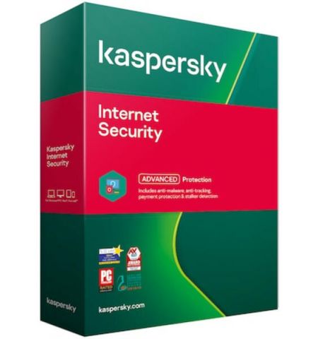 Kaspersky Internet Security Eastern Europe Edition.  5-Device  1 year  Renewal License Pack, Card