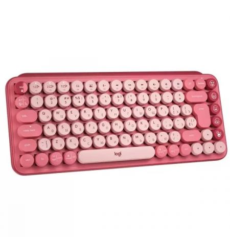 Беспроводная Механическая клавиатура Logitech POP Keys Emoji Keys / Heartbreaker rose