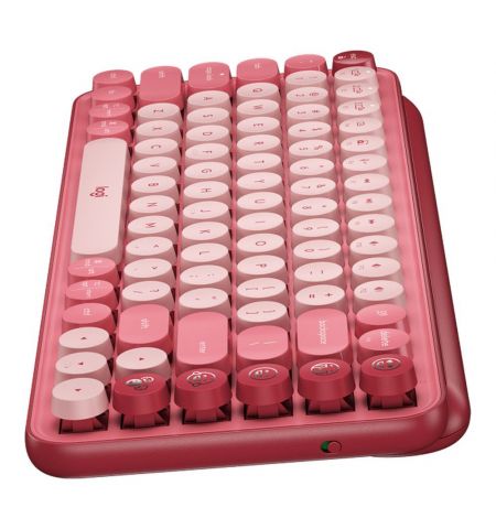 Беспроводная Механическая клавиатура Logitech POP Keys Emoji Keys / Heartbreaker rose