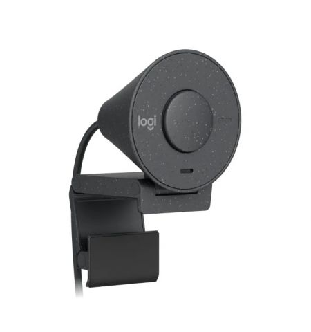 Веб-камера Logitech Brio 300 / 1080p / auto light correction / noise-reducing mic / USB-C / Graphite Веб-камера Logitech Brio 300 / 1080p / auto light correction / noise-reducing mic / USB-C / Graphite