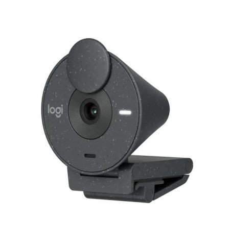 Веб-камера Logitech Brio 300 / 1080p / auto light correction / noise-reducing mic / USB-C / Graphite Веб-камера Logitech Brio 300 / 1080p / auto light correction / noise-reducing mic / USB-C / Graphite