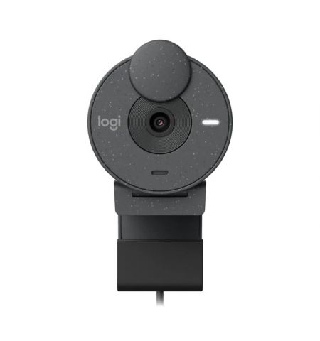 Веб-камера Logitech Brio 300 / 1080p / auto light correction / noise-reducing mic / USB-C / Graphite Веб-камера Logitech Brio 300 / 1080p / auto light correction / noise-reducing mic / USB-C / Graphite