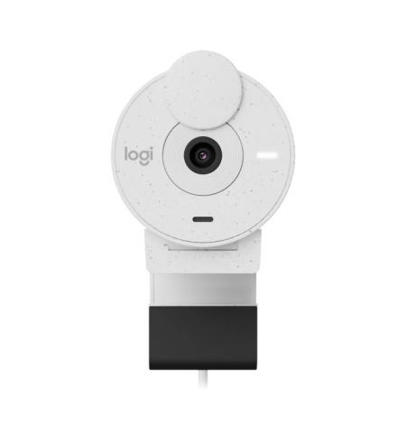 Веб-камера Logitech Brio 300 / 1080p / auto light correction / noise-reducing mic / USB-C / White Веб-камера Logitech Brio 300 / 1080p / auto light correction / noise-reducing mic / USB-C / White