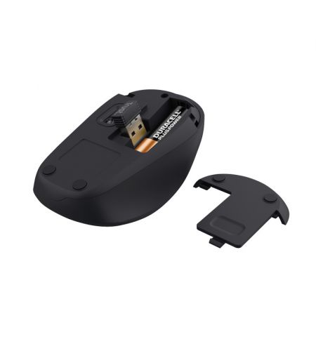 Мышь Беспроводная Trust Yvi + Eco / 8m 2.4GHz Micro receiver / 1600dpi / Black Мышь Беспроводная Trust Yvi + Eco / 8m 2.4GHz Micro receiver / 1600dpi / Black