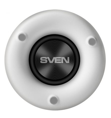Bluetooth Портативные колонки SVEN PS-265 White / 10W RMS / TWS / RGB 12 lighting modes with Night Light / FM tuner / USB & microSD / White Bluetooth Портативные колонки SVEN PS-265 White / 10W RMS / TWS / RGB 12 lighting modes with Night Light / FM tuner / USB & microSD / White