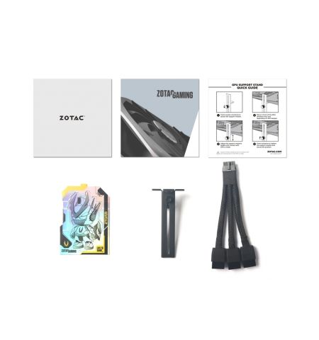 Видеокарта ZOTAC GeForce RTX 4070 AMP AIRO / 12GB / GDDR6X / 192bit