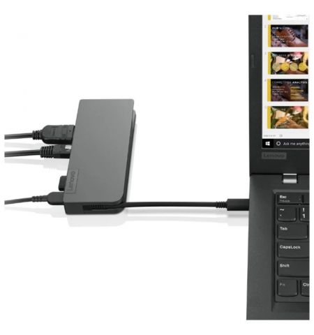 Док-станция Lenovo Powered USB-C Travel Hub