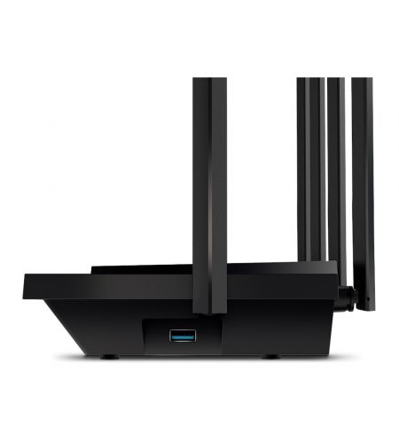 Wi-Fi роутер TP-LINK Archer AX73 / AX5400 Dual Band / Wi-Fi6 / Gigabit / 1WAN+4LAN / USB3.0 / 6 external antennas Wi-Fi роутер TP-LINK Archer AX73 / AX5400 Dual Band / Wi-Fi6 / Gigabit / 1WAN+4LAN / USB3.0 / 6 external antennas