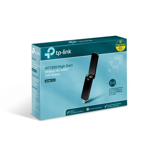 USB 3.0 / Wi-Fi 5 Adapter / TP-LINK Archer T4U /  Dual Band AC1300