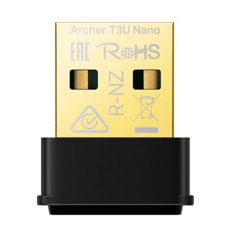 USB 3.0 / Wi-Fi 5 Adapter / TP-LINK Archer T3U Nano /  Dual Band AC1300