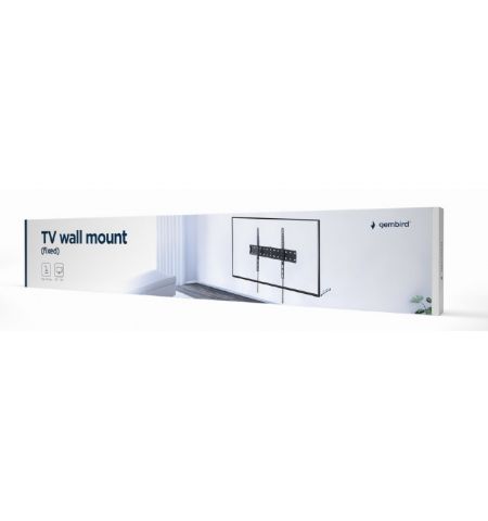TV-Wall Mount for 37-70"- Gembird "WM-70F-01", Fixed, max. 40 kg, Distance TV to Wall: 25 mm, max. VESA 600 x 400, Black TV-Wall Mount for 37-70"- Gembird "WM-70F-01", Fixed, max. 40 kg, Distance TV to Wall: 25 mm, max. VESA 600 x 400, Black