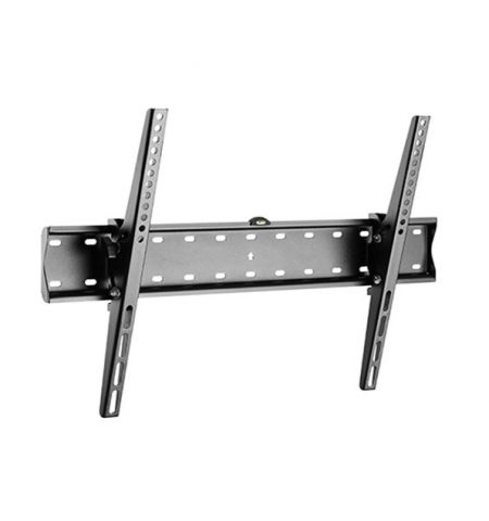 TV-Wall Mount for 37-70"- Gembird "WM-70T-02", Tilt, max. 40 kg, Tilting angle up to 24°, Distance TV to Wall: 53 mm, max. VESA 600 x 400, Black