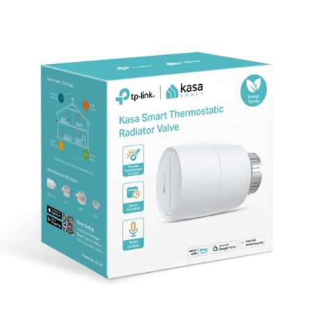 Умный термостатический радиаторный клапан TP-LINK Kasa KE100, White