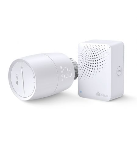 Умный термостатический радиаторный клапан + Hub TP-LINK Kasa KE100 Kit, White