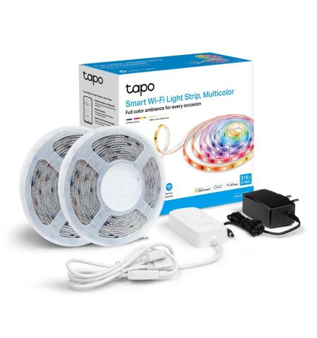 Умная светодиодная Wi-Fi  лента TP-LINK Tapo L930-10 / 10m / Multicolor / 2100 mcd / 25000 hours Умная светодиодная Wi-Fi  лента TP-LINK Tapo L930-10 / 10m / Multicolor / 2100 mcd / 25000 hours