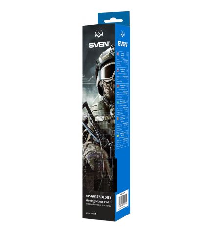 Коврик SVEN MP-G01S Soldier, Black Коврик SVEN MP-G01S Soldier, Black