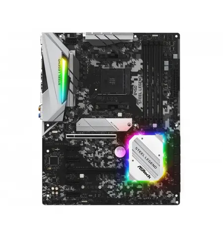 Материнская плата ASRock B450 STEEL LEGEND, AM4, AMD B450, ATX