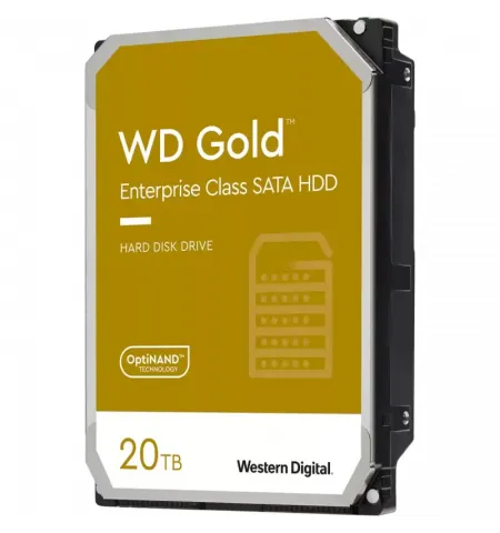 Unitate HDD Western Digital WD Gold, 3.5", 20 TB