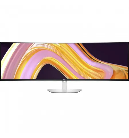 49" Monitor DELL U4924DW, IPS 2560x1440 WQHD, Negru