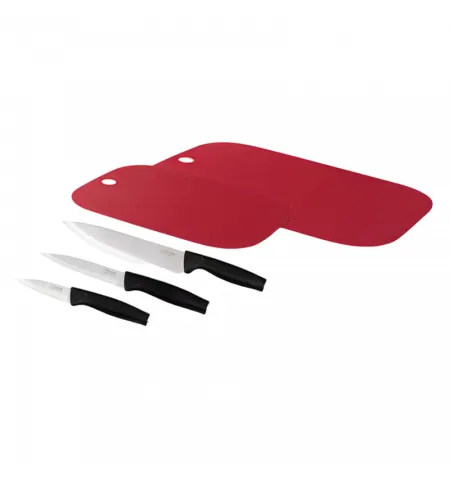 Набор ножей Rondell RD-1357, Черный | Красный