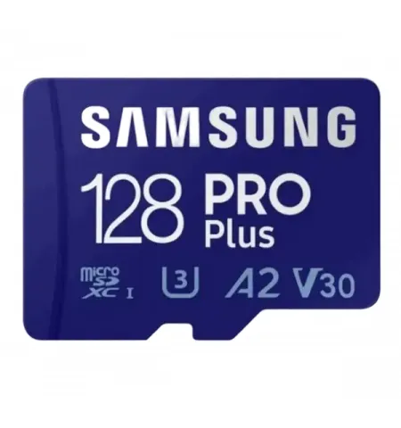 Карта памяти Samsung PRO Plus MicroSD, 128Гб (MB-MD128KA/KR)