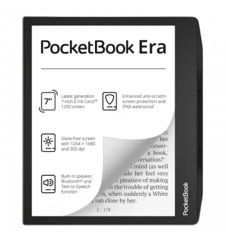 eBook Reader PocketBook 700 Era, Negru | Argintiu