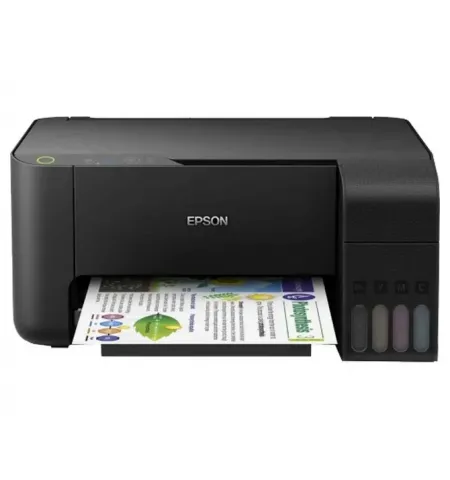 Струйный МФУ Epson L3110, Чёрный