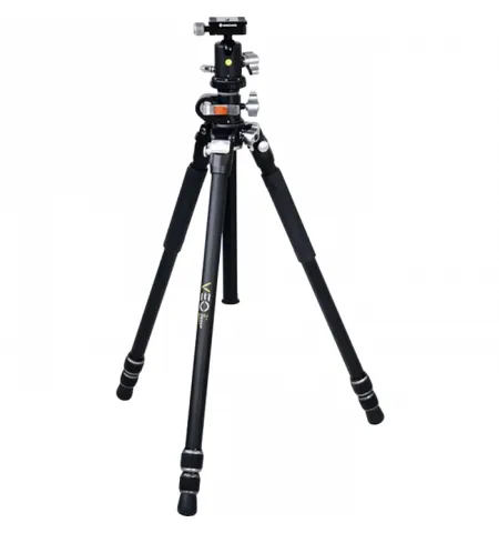 Tripied Foto-Video Vanguard VEO3 263AB, Cap video/Cap trepied de minge, Negru