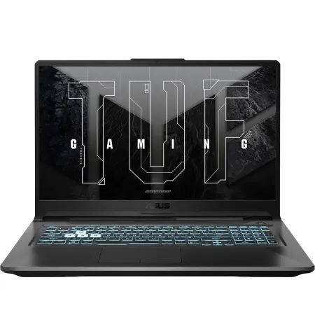 Laptop Gaming 17,3" ASUS TUF Gaming F17 FX706HF, Graphite Black, Intel Core i5-11400H, 16GB/512GB, Fara SO