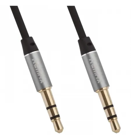 Cablu audio Remax L200, 3.5 mm AUX - 3.5 mm AUX, 2m, Negru