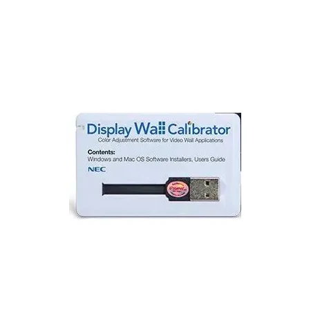 Программное обеспечение для калибровки NEC Display Wall Calibrator 100013728; Компонент KT-LFD-CC2