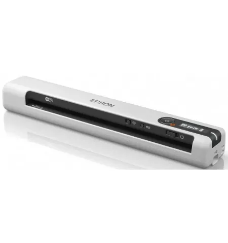 Мобильный Сканер Epson DS-80W, A4, Белый