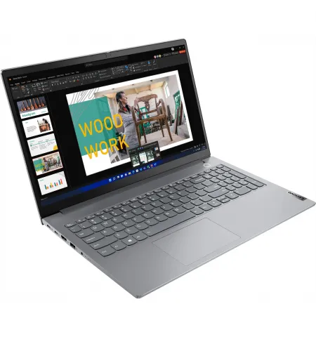 Ноутбук для бизнеса 15,6" Lenovo ThinkBook 15 G4 ABA, Серый, AMD Ryzen 3 5425U, 8Гб/512Гб, Windows 11 Pro