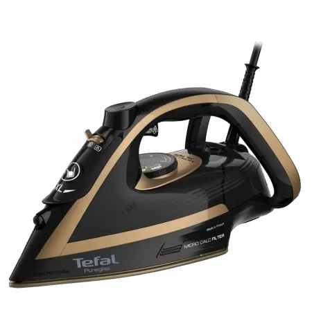 Fier de calcat Tefal FV8064E0 , 3000W, Negru/Cupru