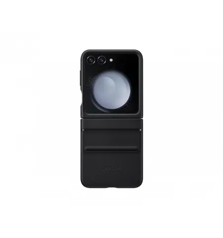 Husa Samsung Eco-Leather case Galaxy Flip 5, Negru