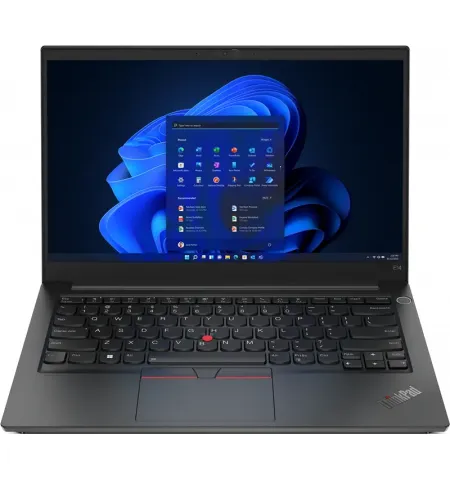 Ноутбук для бизнеса 14" Lenovo ThinkPad E14 Gen 4, Чёрный, Intel Core i7-1255U, 16Гб/1024Гб, Без ОС