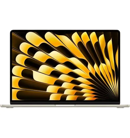 Laptop 15,3" Apple MacBook Air A2941, Starlight, M2 with 8-core CPU and 10-core GPU, 16GB/512GB, macOS Ventura