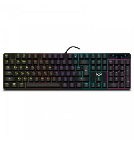 Tastatura SVEN KB-G9300, Cu fir, Negru