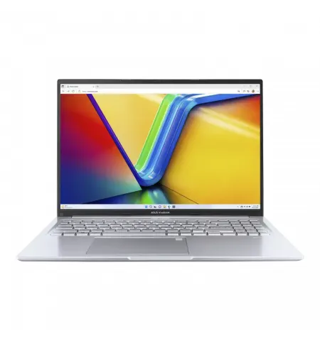 Laptop 16" ASUS Vivobook 16 M1605YA, Cool Silver, AMD Ryzen 5 7530U, 16GB/1024GB, Fara SO