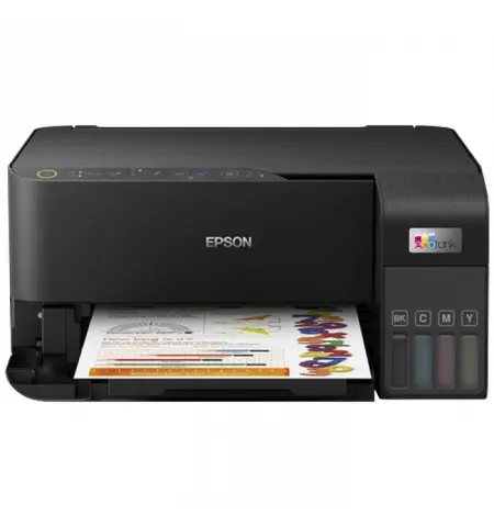 Imprimanta cu jet de cerneala Epson MFD EcoTank L3550, Negru
