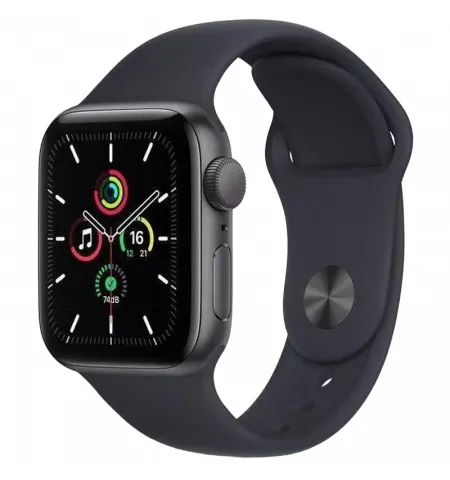 Ceas inteligent Apple Watch SE 2 MNJT3, 40mm, Midnight