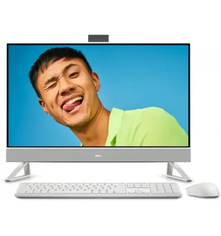 Моноблок DELL Inspiron 7710, 27", Intel Core i7-1255U, 16Гб/1536Гб, Windows 11 Home, Pearl White