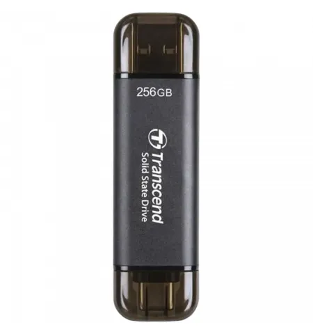 SSD portabil extern Transcend ESD310C, 256GB, Negru (TS256GESD310C)